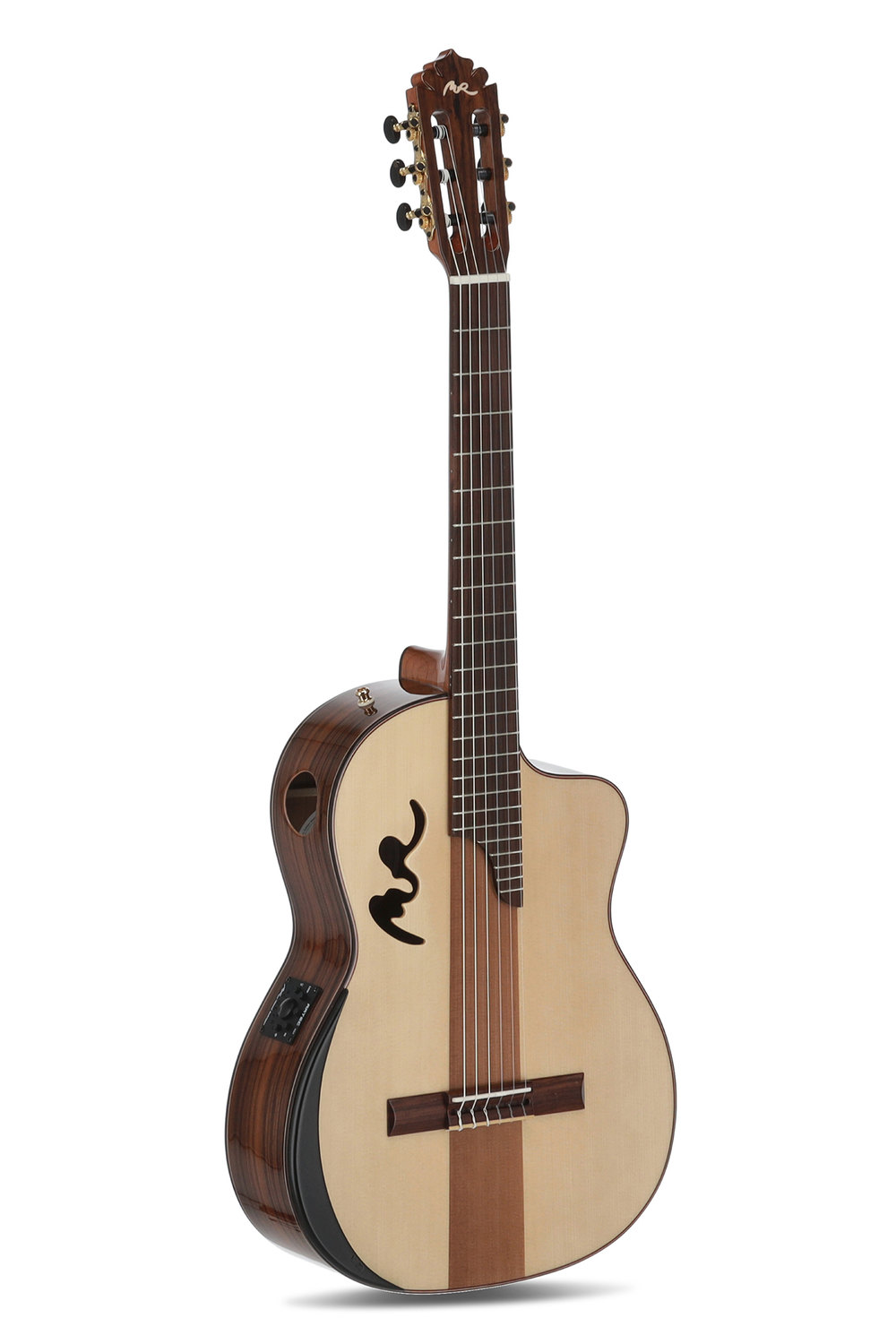 Manuel Rodriguez Café Cortado E-Akustik Klassikgitarre Santos Rosewood Santos Rosewood | gloss